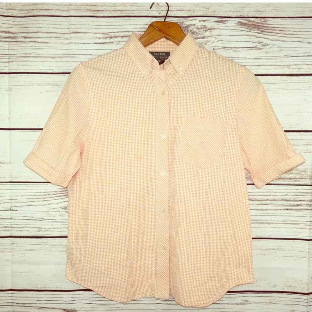 Lauren Ralph Lauren short sleeve button up Shirt